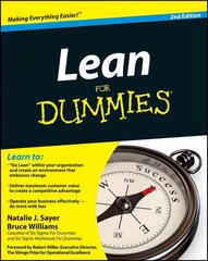 Lean For Dummies 2nd Edition hind ja info | Majandusalased raamatud | kaup24.ee