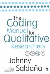 Coding Manual for Qualitative Researchers 4th Revised edition hind ja info | Entsüklopeediad, teatmeteosed | kaup24.ee