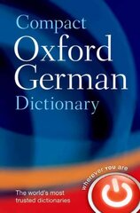 Compact Oxford German Dictionary цена и информация | Пособия по изучению иностранных языков | kaup24.ee