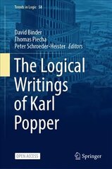 Logical Writings of Karl Popper 1st ed. 2022 цена и информация | Исторические книги | kaup24.ee