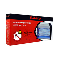 Sääsetõrjelamp Sanico IK206-2 x 20 W 43 W 2-UVAT8, hõbedane/must hind ja info | Sääsetõrjevahendid | kaup24.ee