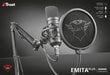 Mikrofon Trust Emita Plus 22400 цена и информация | Mikrofonid | kaup24.ee