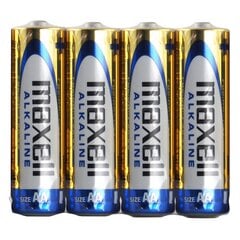 Батарейки Maxell Alkaline, AA (LR6), 4 шт. цена и информация | Батерейки | kaup24.ee