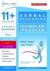 11plus Puzzles Vocabulary Puzzles Book 1 цена и информация | Развивающие книги | kaup24.ee