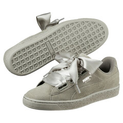 Naiste treeningkingad Puma Suede Heart Pebble Hall hind ja info | Naiste spordi- ja vabaajajalatsid | kaup24.ee