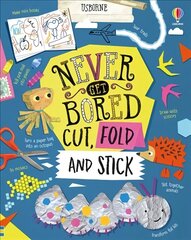 Never Get Bored Cut, Fold and Stick цена и информация | Книги для подростков и молодежи | kaup24.ee