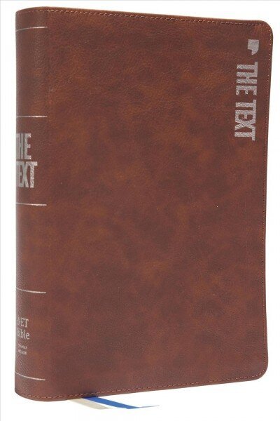 NET, The TEXT Bible, Leathersoft, Brown, Comfort Print: Uncover the message between God, humanity, and you цена и информация | Noortekirjandus | kaup24.ee