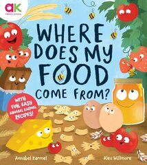 Where Does My Food Come From?: The story of how your favourite food is made цена и информация | Книги для подростков и молодежи | kaup24.ee