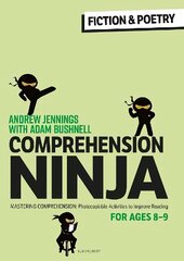 Comprehension Ninja for Ages 8-9: Fiction & Poetry: Comprehension worksheets for Year 4 цена и информация | Книги по социальным наукам | kaup24.ee