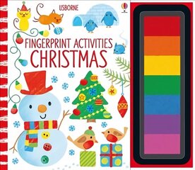 Fingerprint Activities Christmas UK цена и информация | Книги для малышей | kaup24.ee