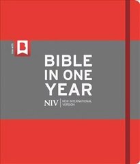 NIV Journalling Bible in One Year: Red hind ja info | Usukirjandus, religioossed raamatud | kaup24.ee