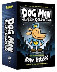Dog Man 1-3: The Epic Collection hind ja info | Noortekirjandus | kaup24.ee