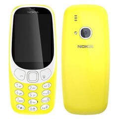 Nokia 3310 Dual Sim, kollane hind ja info | Mobiiltelefonid | kaup24.ee