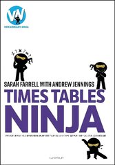 Times Tables Ninja: Photocopiable multiplication worksheets that support the National Curriculum цена и информация | Книги по социальным наукам | kaup24.ee