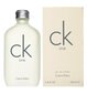 Unisex parfüümvesi naistele ja meestele Ck One Calvin Klein EDT, 100 ml hind ja info | Naiste parfüümid | kaup24.ee