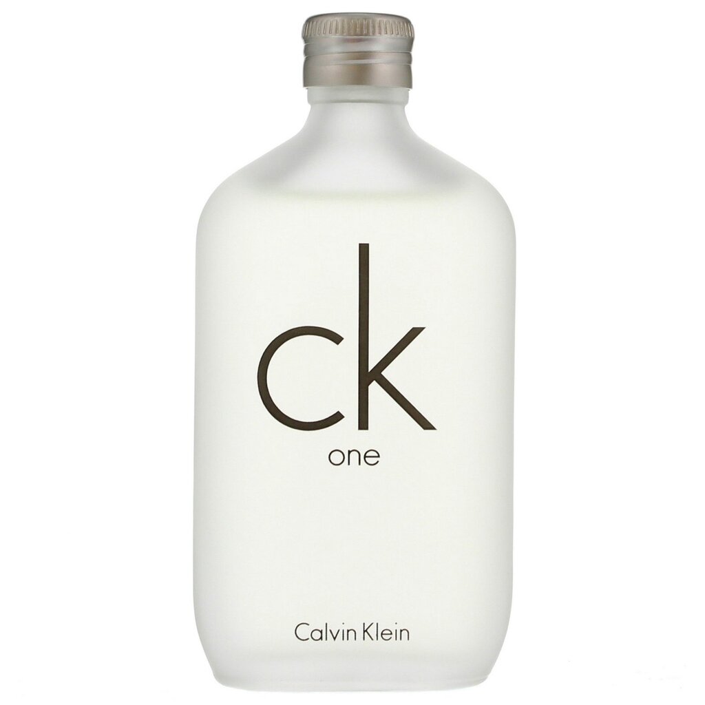 Unisex parfüümvesi naistele ja meestele Ck One Calvin Klein EDT, 100 ml hind ja info | Naiste parfüümid | kaup24.ee