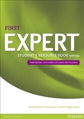 First Expert (3rd Edition) Student's Resource Book with Answer Key hind ja info | Võõrkeele õppematerjalid | kaup24.ee
