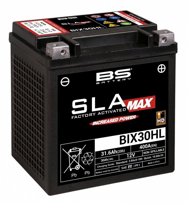 Aku BS-Battery BIX30HL 12V 31.6Ah цена и информация | Mootorrataste akud | kaup24.ee