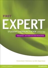 First Expert (3rd Edition) Student's Resource Book without Answer Key hind ja info | Võõrkeele õppematerjalid | kaup24.ee
