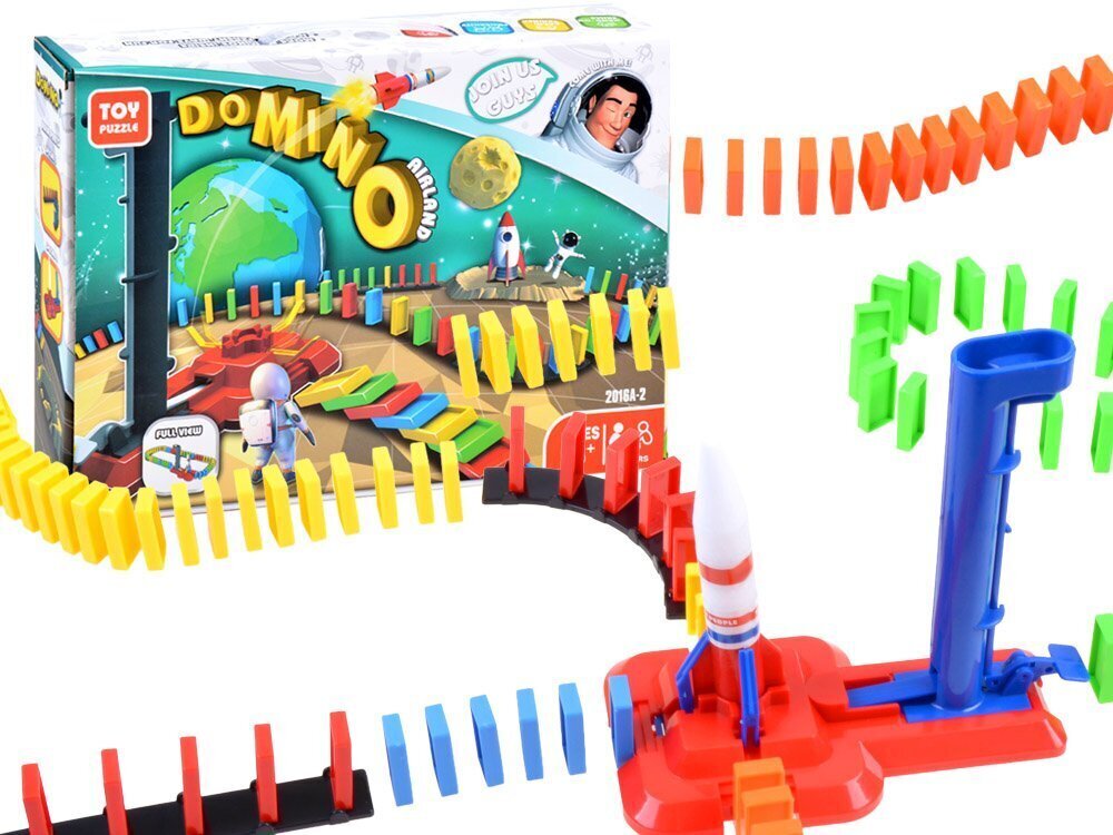 Kosmoserakett Domino mäng ZA3494 цена и информация | Poiste mänguasjad | kaup24.ee