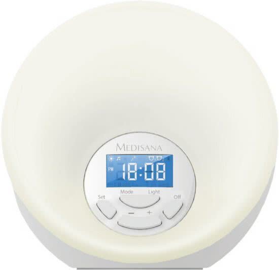 Raadio WL 444 Wake-up light valgustusega, valge hind ja info | Raadiod ja äratuskellad | kaup24.ee