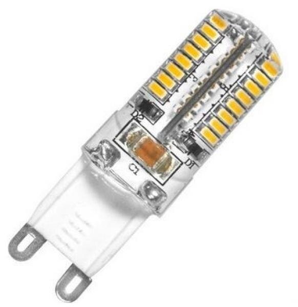 LED lambid G9 5W 230V 4000-4500K hind ja info | Lambipirnid, lambid | kaup24.ee