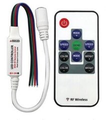 Mini RGB kontroller 13 hind ja info | Lülitid ja pistikupesad | kaup24.ee