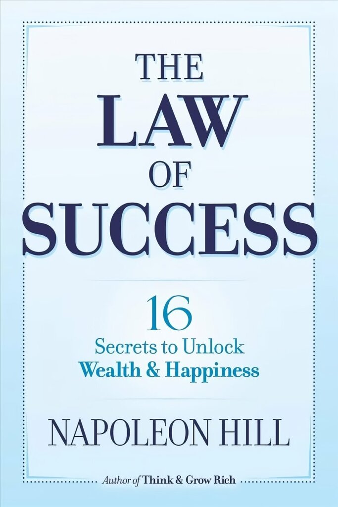 Law of Success: 16 Secrets to Unlock Wealth and Happiness цена и информация | Majandusalased raamatud | kaup24.ee