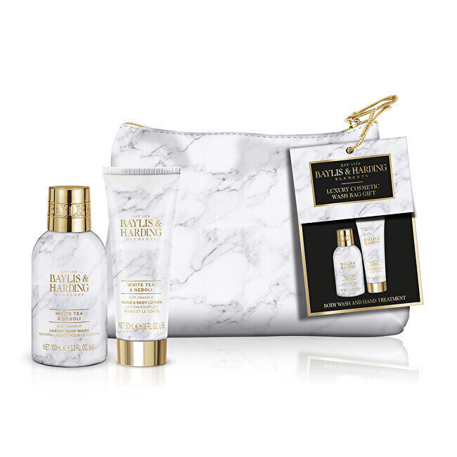 Komplekt Baylis & Harding Elements Luxury: kehapesu, 100 ml + käte- ja kehakreem, 50 ml hind ja info | Dušigeelid, õlid | kaup24.ee