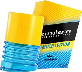 Tualettvesi meestele Bruno Banani Summer Man Limited Edition EDT, 30 ml цена и информация | Мужские духи | kaup24.ee