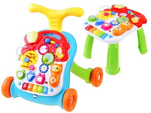Interaktiivne käimistugi ja lauaplaat 3 in 1 ZA3099 hind ja info | Imikute mänguasjad | kaup24.ee