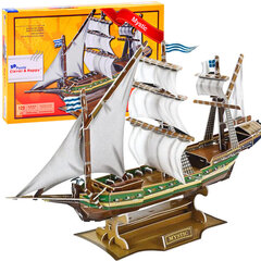 3D puslelaev Mystic sea ship 129 elementi ZA3790 hind ja info | Pusled | kaup24.ee