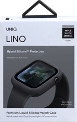 Uniq Lino, Apple Watch Series 4/5 40mm black (UNIQ71BLK) hind ja info | Nutikellade ja nutivõrude tarvikud | kaup24.ee