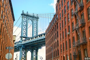 Fototapeet - Manhattani sild 375x250 cm цена и информация | Фотообои | kaup24.ee