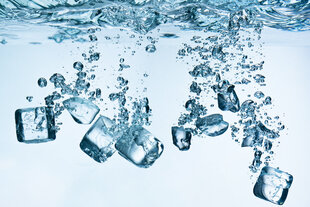 Фотообои - Кубики льда 375x250 см цена и информация | Фотообои | kaup24.ee