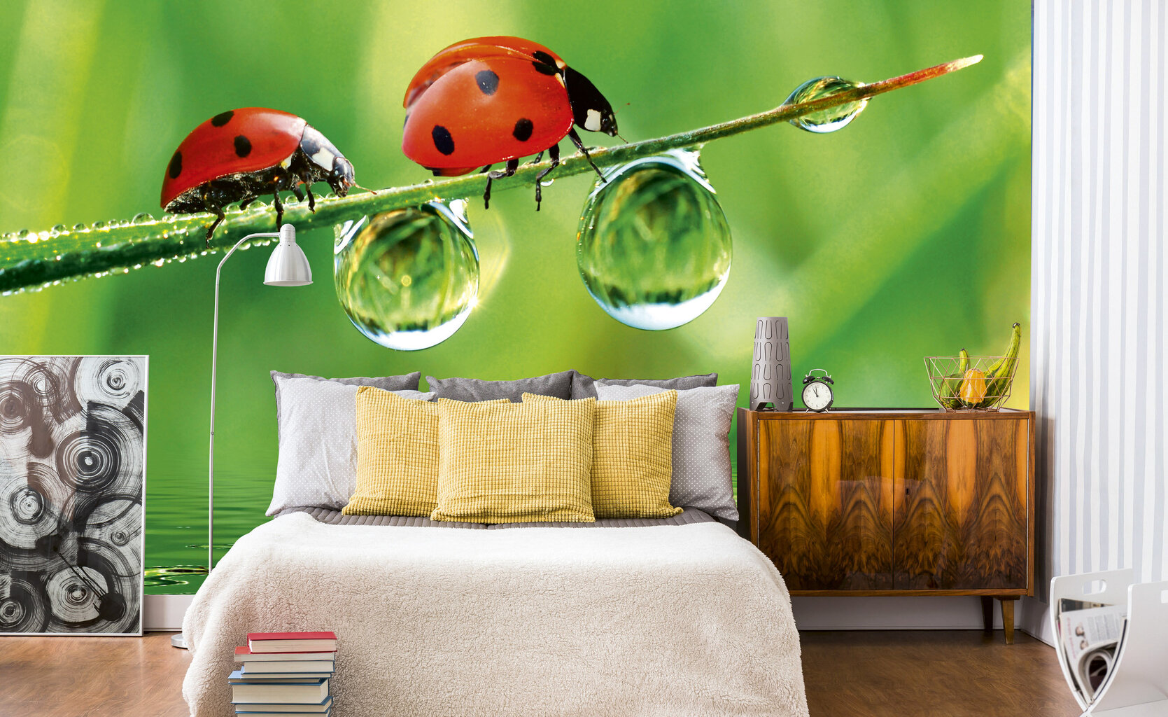 Fototapeet - Ladybugs 375x250 cm цена и информация | Fototapeedid | kaup24.ee