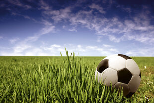 Фотообои - Футбольный мяч 375x250 см цена и информация | Фотообои | kaup24.ee