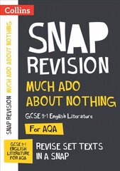 Much Ado About Nothing AQA GCSE 9-1 English Literature Text Guide: Ideal for Home Learning, 2023 and 2024 Exams hind ja info | Noortekirjandus | kaup24.ee
