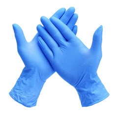 Нитриловые перчатки Intco, синие, размер S, 100 шт. цена и информация | Аптечки | kaup24.ee