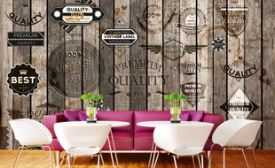 Fototapeet - Vintage sildid 375x250 cm hind ja info | Fototapeedid | kaup24.ee