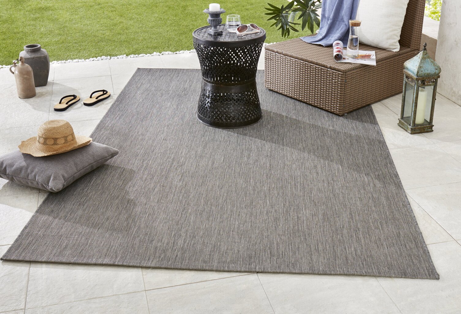 Vaip NORTHRUGS Meadow Match Anthracite, 120x170 cm цена и информация | Vaibad | kaup24.ee