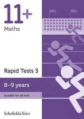 11plus Maths Rapid Tests Book 3: Year 4, Ages 8-9 hind ja info | Noortekirjandus | kaup24.ee