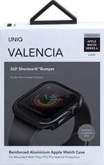 Uniq Valencia, Apple Watch Series 4/5 40 mm (UNIQ108GUNMETAL) hind ja info | Nutikellade ja nutivõrude tarvikud | kaup24.ee