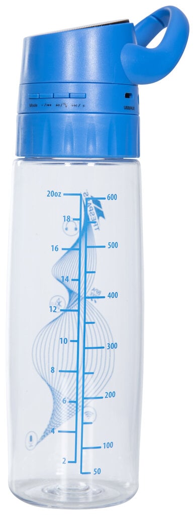 Joogipudel koos sisseehitatud kõlariga Crystalline UUACMIO30036 цена и информация | Joogipudelid | kaup24.ee