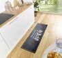 Köögivaip Hanse Home Cook&Clean 50x150 cm, hall/must II hind ja info | Vaibad | kaup24.ee
