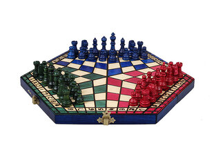 Шахматная доска для 3 игроков, цветная цена и информация | Настольные игры, головоломки | kaup24.ee