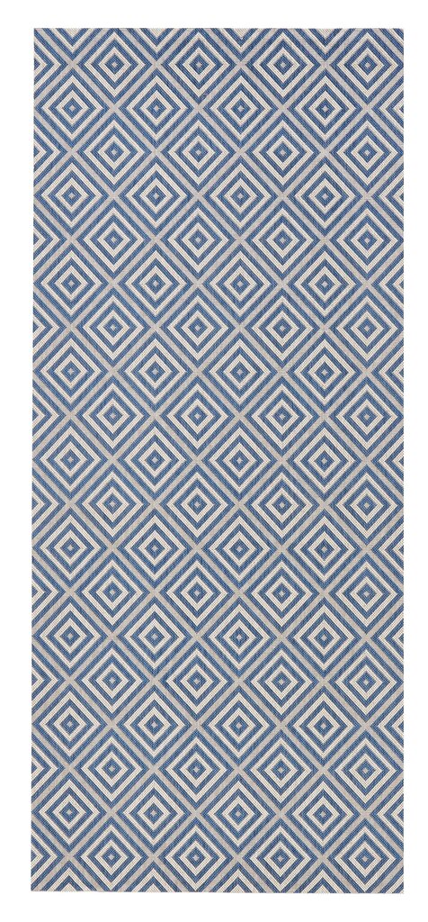 Vaip NORTHRUGS Meadow Karo Blue, 200x290 cm hind ja info | Vaibad | kaup24.ee