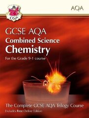 Grade 9-1 GCSE Combined Science for AQA Chemistry Student Book with Online Edition hind ja info | Noortekirjandus | kaup24.ee