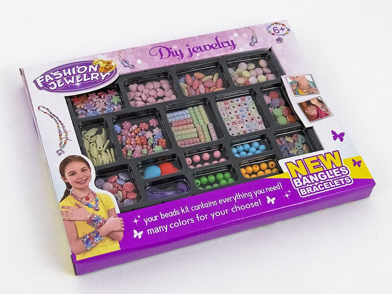 Pärlite komplekt ehete valmistamiseks 12931 hind ja info | Tüdrukute mänguasjad | kaup24.ee