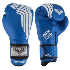 Боксерские перчатки Beltor Former, синие, размер 10 цена и информация | Боевые искусства | kaup24.ee